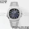 PATEK PHILIPPE Nautilus 5711/1A PPF 1:1 Best Edition Blue Textured Dial on SS Bracelet 324CS V4 - Super Clone Watch | 1:1 Best Version