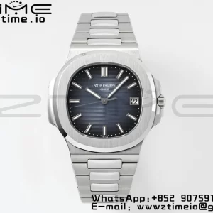 PATEK PHILIPPE Nautilus 5711/1A PPF 1:1 Best Edition Blue Textured Dial on SS Bracelet 324CS  V4 - Super Clone Watch | 1:1 Best Version
