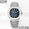 PATEK PHILIPPE Nautilus 5712 SS PPF 1:1 Best Edition Blue Dial on SS Bracelet A240 Super Clone V2 - Super Clone Watch | 1:1 Best Version