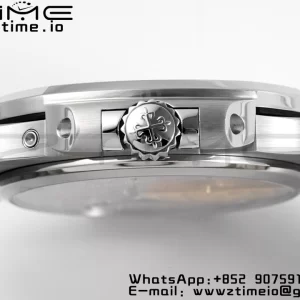 PATEK PHILIPPE Nautilus 5712 SS PPF 1:1 Best Edition Blue Dial on SS Bracelet A240 Super Clone V2 - Super Clone Watch | 1:1 Best Version