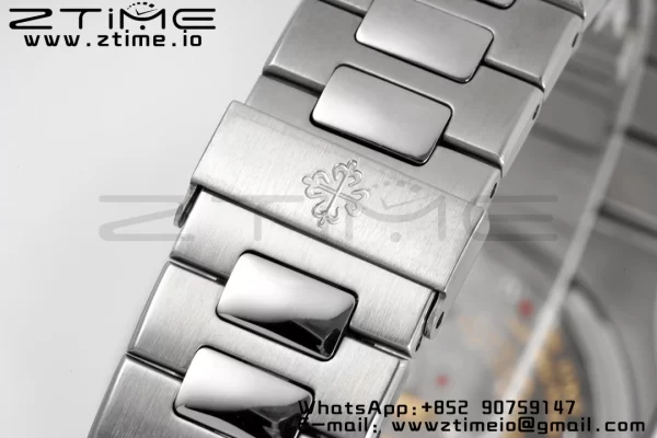PATEK PHILIPPE Nautilus 5712 SS PPF 1:1 Best Edition Blue Dial on SS Bracelet A240 Super Clone V2 - Super Clone Watch | 1:1 Best Version
