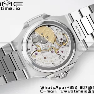 PATEK PHILIPPE Nautilus 5712 SS PPF 1:1 Best Edition Blue Dial on SS Bracelet A240 Super Clone V2 - Super Clone Watch | 1:1 Best Version