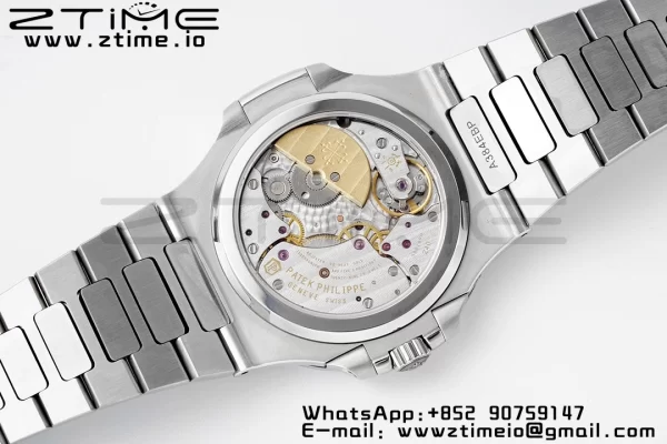 PATEK PHILIPPE Nautilus 5712 SS PPF 1:1 Best Edition Blue Dial on SS Bracelet A240 Super Clone V2 - Super Clone Watch | 1:1 Best Version