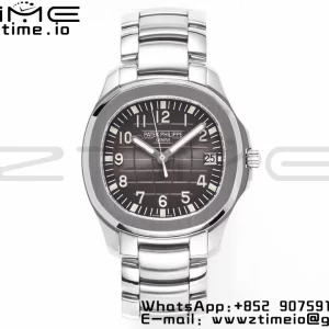 PATEK PHILIPPE Aquanaut 5167A SS ZF 1:1 Best Edition Black Dial on SS Bracelet 324CS - Super Clone Watch | 1:1 Best Version