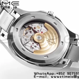 PATEK PHILIPPE Aquanaut 5167A SS ZF 1:1 Best Edition Cadran noir sur bracelet SS 324CS - Super Clone Watch | 1:1 Best Version
