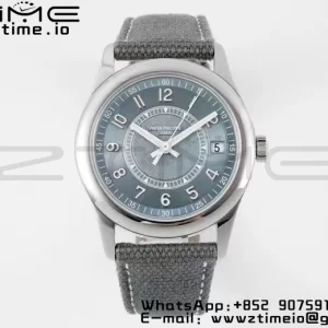 PATEK PHILIPPE Calatrava 6007a PPF 1:1 Best Edition Blue Dial on Gray Nylon Strap 324CS - Super Clone Watch | 1:1 Best Version