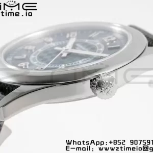 PATEK PHILIPPE Calatrava 6007a PPF 1:1 Best Edition Blue Dial on Gray Nylon Strap 324CS - Super Clone Watch | 1:1 Best Version