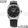 PATEK PHILIPPE Calatrava 5227 SS ZF 1:1 Best Edition Black Dial on Black Leather Strap 324CS - Super Clone Watch | 1:1 Best Version