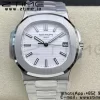 PATEK PHILIPPE Nautilus 5711/1A 3KF 1:1 Best Edition White Textured Dial on SS Bracelet A324 Super Clone V2 - Super Clone Watch | 1:1 Best Version