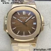 PATEK PHILIPPE Nautilus 5711/1R RG 3KF 1:1 Best Edition Brown Textured Dial on RG Bracelet A324 Super Clone V2 - Super Clone Watch | 1:1 Best Version