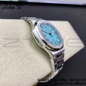 PATEK PHILIPPE Nautilus 5711 3KF 1:1 Best Edition Tiffany Blue Dial on SS Bracelet A324 Super Clone V2 - Super Clone Watch | 1:1 Best Version