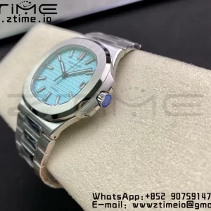 PATEK PHILIPPE Nautilus 5711 3KF 1:1 Best Edition Tiffany Blue Dial on SS Bracelet A324 Super Clone V2 - Super Clone Watch | 1:1 Best Version