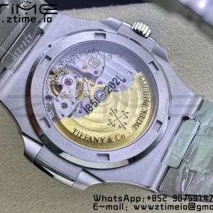 PATEK PHILIPPE Nautilus 5711 3KF 1:1 Best Edition Tiffany Blue Dial on SS Bracelet A324 Super Clone V2 - Super Clone Watch | 1:1 Best Version