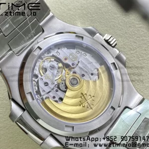 PATEK PHILIPPE Nautilus 5711/1A 3KF 1:1 Best Edition Green Textured Dial on SS Bracelet A324 Super Clone V2 - Super Clone Watch | 1:1 Best Version