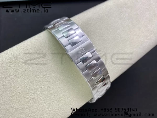 PATEK PHILIPPE Nautilus 5711/1A 3KF 1:1 Best Edition Green Textured Dial on SS Bracelet A324 Super Clone V2 - Super Clone Watch | 1:1 Best Version