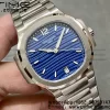 PATEK PHILIPPE Nautilus 7118 Ladies 3KF 1:1 Best Edition Blue Dial on SS Bracelet A324 Super Clone - Super Clone Watch | 1:1 Best Version