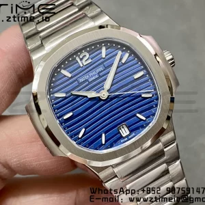 PATEK PHILIPPE Nautilus 7118 Ladies 3KF 1:1 Best Edition Blue Dial on SS Bracelet A324 Super Clone - Super Clone Watch | 1:1 Best Version