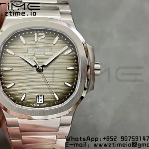 PATEK PHILIPPE Nautilus 7118 Ladies 3KF 1:1 Best Edition Gray Dial on SS Bracelet A324 Super Clone - Super Clone Watch | 1:1 Best Version