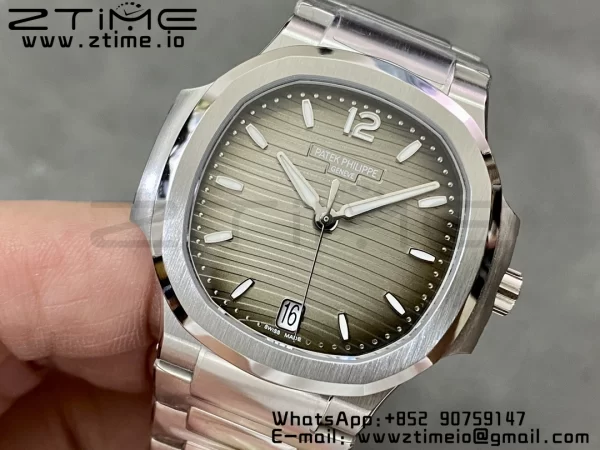 PATEK PHILIPPE Nautilus 7118 Ladies 3KF 1:1 Best Edition Gray Dial on SS Bracelet A324 Super Clone - Super Clone Watch | 1:1 Best Version