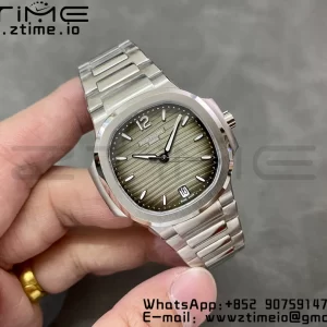 PATEK PHILIPPE Nautilus 7118 Ladies 3KF 1:1 Best Edition Gray Dial on SS Bracelet A324 Super Clone - Super Clone Watch | 1:1 Best Version