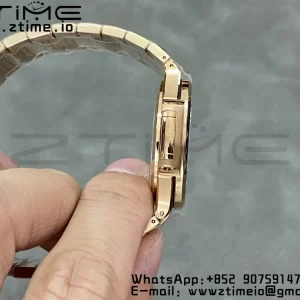 PATEK PHILIPPE Nautilus 7118 Ladies RG 3KF 1:1 Best Edition Lunetta quadrante bianco su bracciale RG A324 Super Clone - Orologio Super Clone | 1:1 Best Version