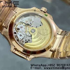 PATEK PHILIPPE Nautilus 7118 Ladies RG 3KF 1:1 Best Edition Lunetta quadrante bianco su bracciale RG A324 Super Clone - Orologio Super Clone | 1:1 Best Version