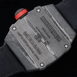 Richard Mille RM027-03 RM2703 NTPT Real Tourbillon RMF Best Edition Skeleton Dial on Black Nylon Strap - Super Clone Watch | 1:1 Best Version