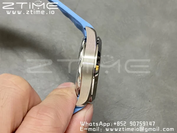 OMEGA Aqua Terra 150M Master Chronometers VSF 1:1 Best Edition Light Blue Dial Light Blue Hand on Light Blue Rubber Strap A8900 Super Clone - Super Clone Watch | 1:1 Best Version