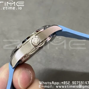 OMEGA Aqua Terra 150M Master Chronometers VSF 1:1 Best Edition Light Blue Dial Light Blue Hand on Light Blue Rubber Strap A8900 Super Clone - Super Clone Watch | 1:1 Best Version