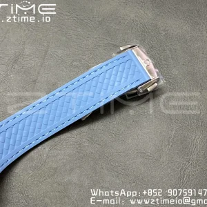 OMEGA Aqua Terra 150M Master Chronometers VSF 1:1 Best Edition Light Blue Dial Light Blue Hand on Light Blue Rubber Strap A8900 Super Clone - Super Clone Watch | 1:1 Best Version