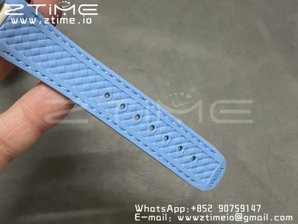 OMEGA Aqua Terra 150M Master Chronometers VSF 1:1 Best Edition Light Blue Dial Light Blue Hand on Light Blue Rubber Strap A8900 Super Clone - Super Clone Watch | 1:1 Best Version