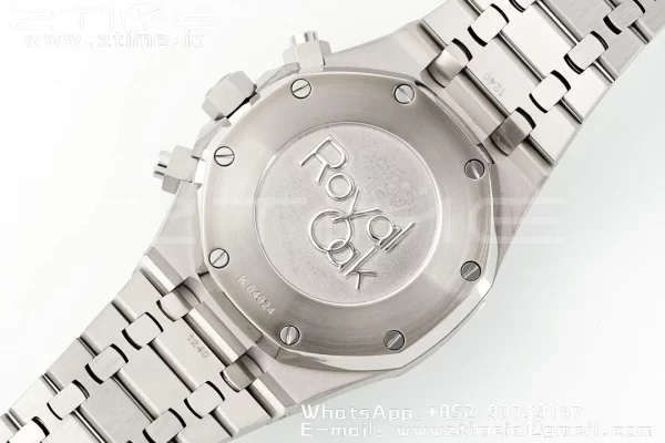 AP Royal Oak Chrono 26331 SS IPF 1:1 Best Edition Blue/White Dial on SS Bracelet A7750 - Super Clone Watch | 1:1 Best Version