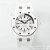 AP Royal Oak Offshore Diver 15707 White Ceramic ZF 1:1 Best Edition SA3120 Super Clone - Super Clone Watch | 1:1 Best Version
