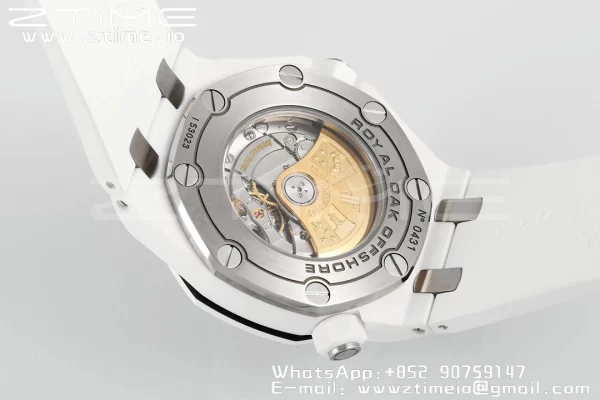AP Royal Oak Offshore Diver 15707 Weiß Keramik ZF 1:1 Best Edition SA3120 Super Clone - Super Clone Watch | 1:1 Best Version