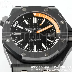 AP Royal Oak Offshore Diver 15707 Black Ceramic ZF 1:1 Best Edition SA3120 Super Clone - Super Clone Watch | 1:1 Best Version