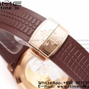 PATEK PHILIPPE Aquanaut 5167R RG ZF 1:1 Best Edition Brown Dial on Brown Rubber Strap 324CS - Super Clone Watch | 1:1 Best Version