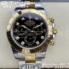 Rolex Daytona 116503 Clean 1:1 Best Edition Black Diamonds Dial on YG/SS Bracelet SA4130 V2 - Super Clone Watch | 1:1 Best Version
