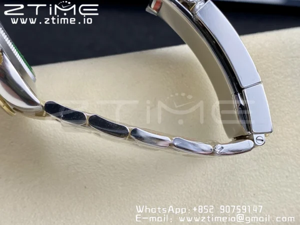 Rolex Daytona 116503 SS/YG Čistá továrna 1:1 Nejlepší vydání White Stick Dial on SS/YG Oyster Bracelet A4130 - Super Clone Watch | 1:1 Nejlepší verze