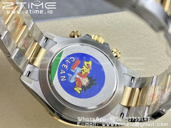 Rolex Rolex Daytona 116503 SS/YG Clean Factory 1:1 Best Edition White Dial on SS/YG Oyster Bracelet A4130 - Super Clone Watch | 1:1 Best Version
