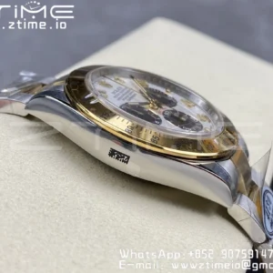 Rolex Rolex Daytona 116503 SS/YG Clean Factory 1:1 Best Edition White Dial on SS/YG Oyster Bracelet A4130 - Super Clone Watch | 1:1 Best Version