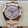 Rolex Daytona 116505 1:1 Best Edition Clean Factory RG Moissanite Dial on RG Bracelet SA4130 v2 - Super Clone Watch | 1:1 Best Version