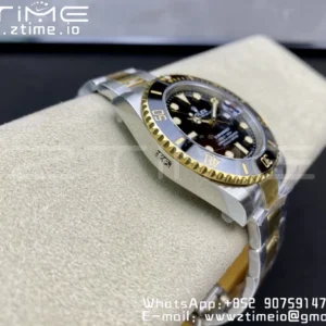 Rolex Submariner 40mm 116613 LN VSF 1:1 Best Edition Black Dial on SS/YG Bracelet VS3135 - Super Clone Watch | 1:1 Best Version