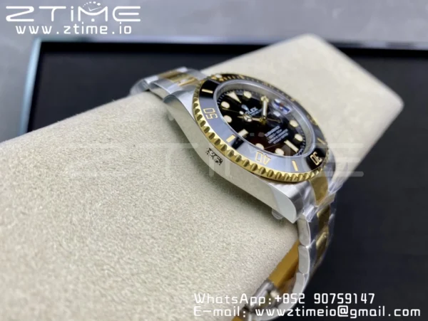 Rolex Submariner 40mm 116613 LN VSF 1:1 Best Edition Black Dial on SS/YG Bracelet VS3135 - Super Clone Watch | 1:1 Best Version
