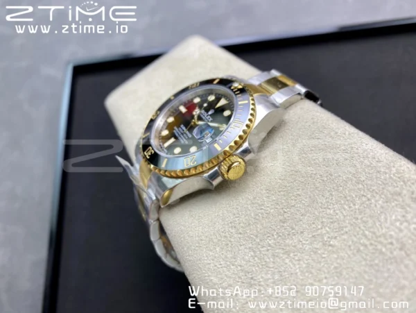 Rolex Submariner 40mm 116613 LN VSF 1:1 Best Edition Black Dial on SS/YG Bracelet VS3135 - Super Clone Watch | 1:1 Best Version