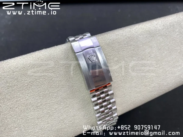 Rolex DateJust 41 126334 Clean 1:1 Best Edition 904L Steel Green Stick Dial on Jubilee Bracelet VR3235 - Super Clone Watch | 1:1 Best Version