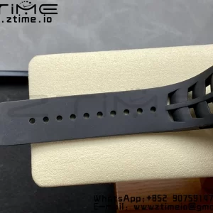 RICHARD MILLERM RM11-03 RG  KVF 1:1 Best Edition Crystal Skeleton Dial on Black Racing Rubber Strap A7750 V3 - Super Clone Watch | 1:1 Best Version