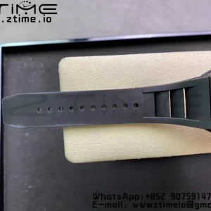 RICHARD MILLERM RM011 Ceramic Case Chrono KVF 1:1 Best Edition Ceramic Bezel Skeleton Dial On Rubber Strap A7750 V3 - Super Clone Watch | 1:1 Best Version