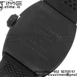 RICHARD MILLERM RM027 Rafael Nadal Black Ceramic Tourbillon YSF Best Edition on Rubber Strap - Super Clone Watch | 1:1 Best Version