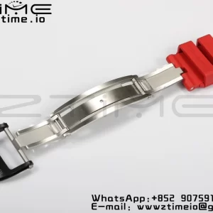 RICHARD MILLERM RM35-02 RM3502 Real Red NTPT RMF 1:1 Best Edition Skeleton Black Dial on Red Rubber Strap RMUL2 - Super Clone Watch | 1:1 Best Version