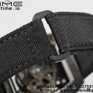 RICHARD MILLERM RM35-02 RM3502 Real NTPT RMF 1:1 Best Edition Skeleton Cadran negru pe curea de nylon negru RMUL2 - Super Clone Watch | 1:1 Best Version
